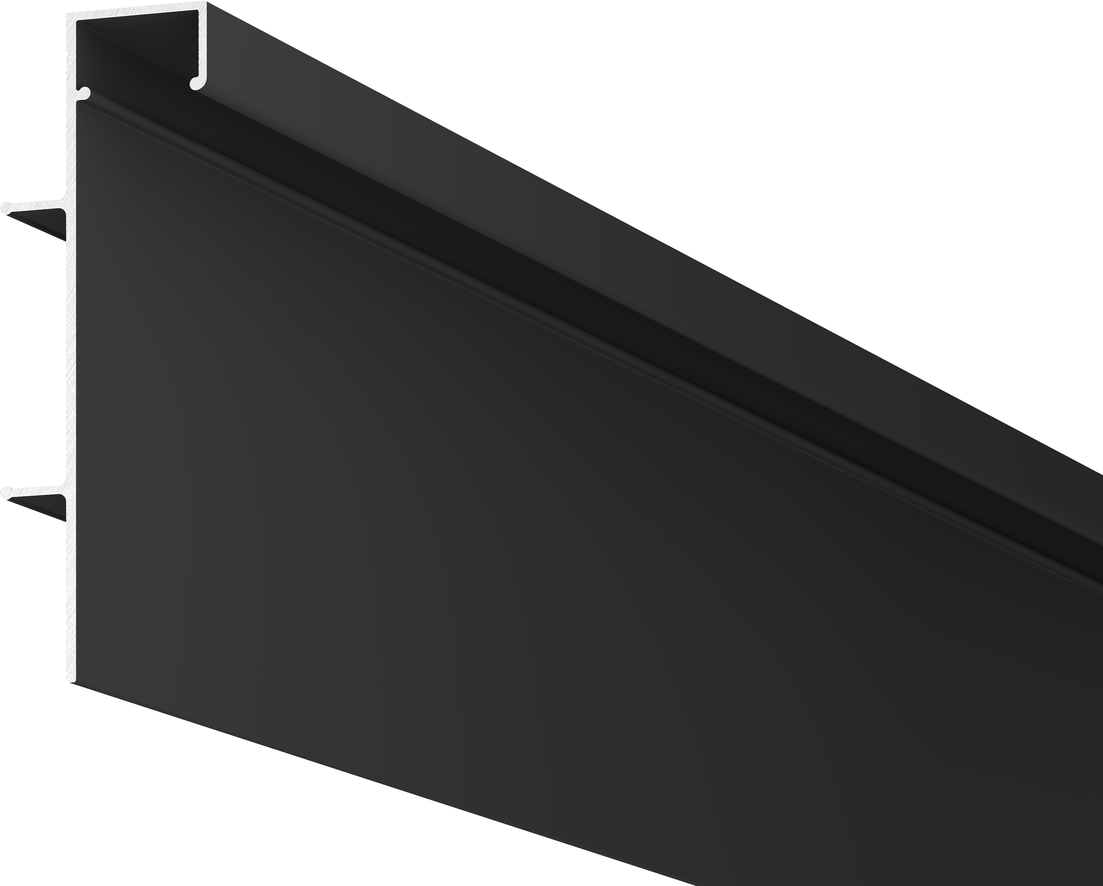 Бампер ALTEZA Sigma NEO 80 LED с подсветкой Черный (2,0м)