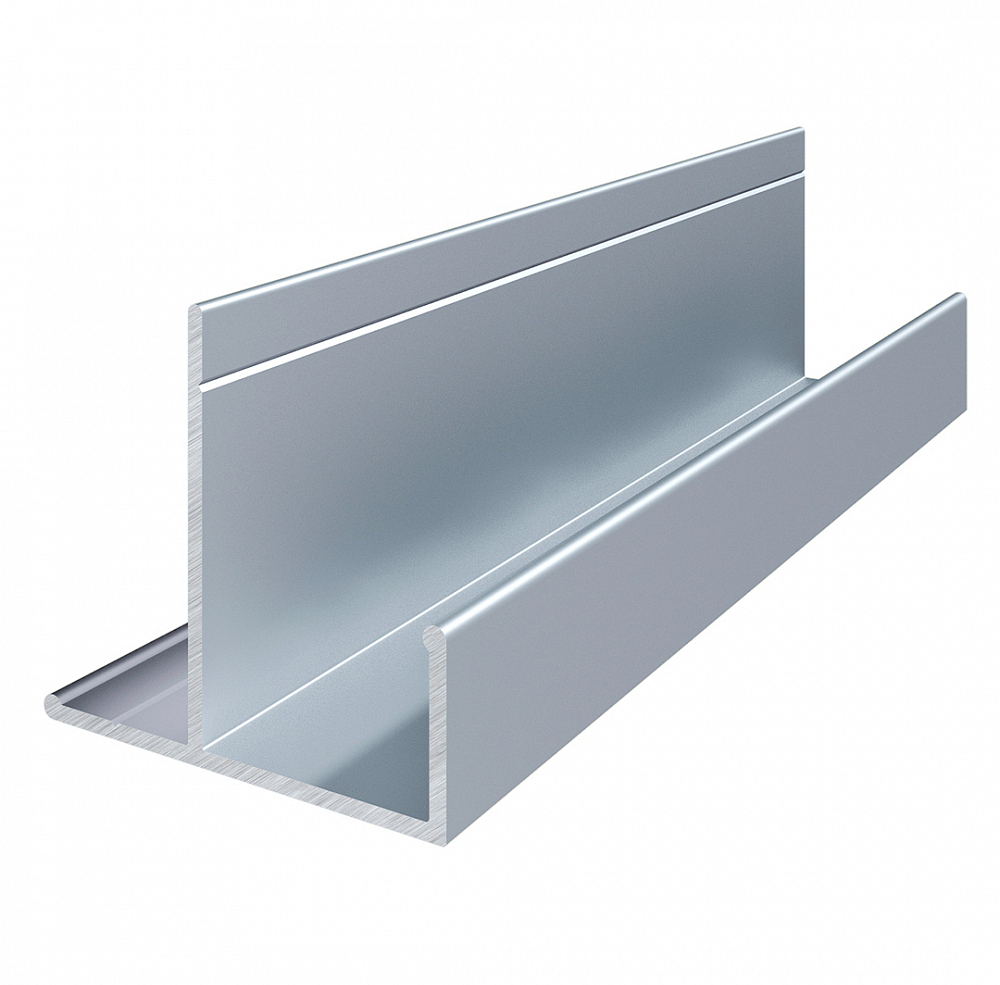 Профиль Flexy STANDART PLUS 60 (ПФ 11261) Без окраса (2,0м) 12 м/уп